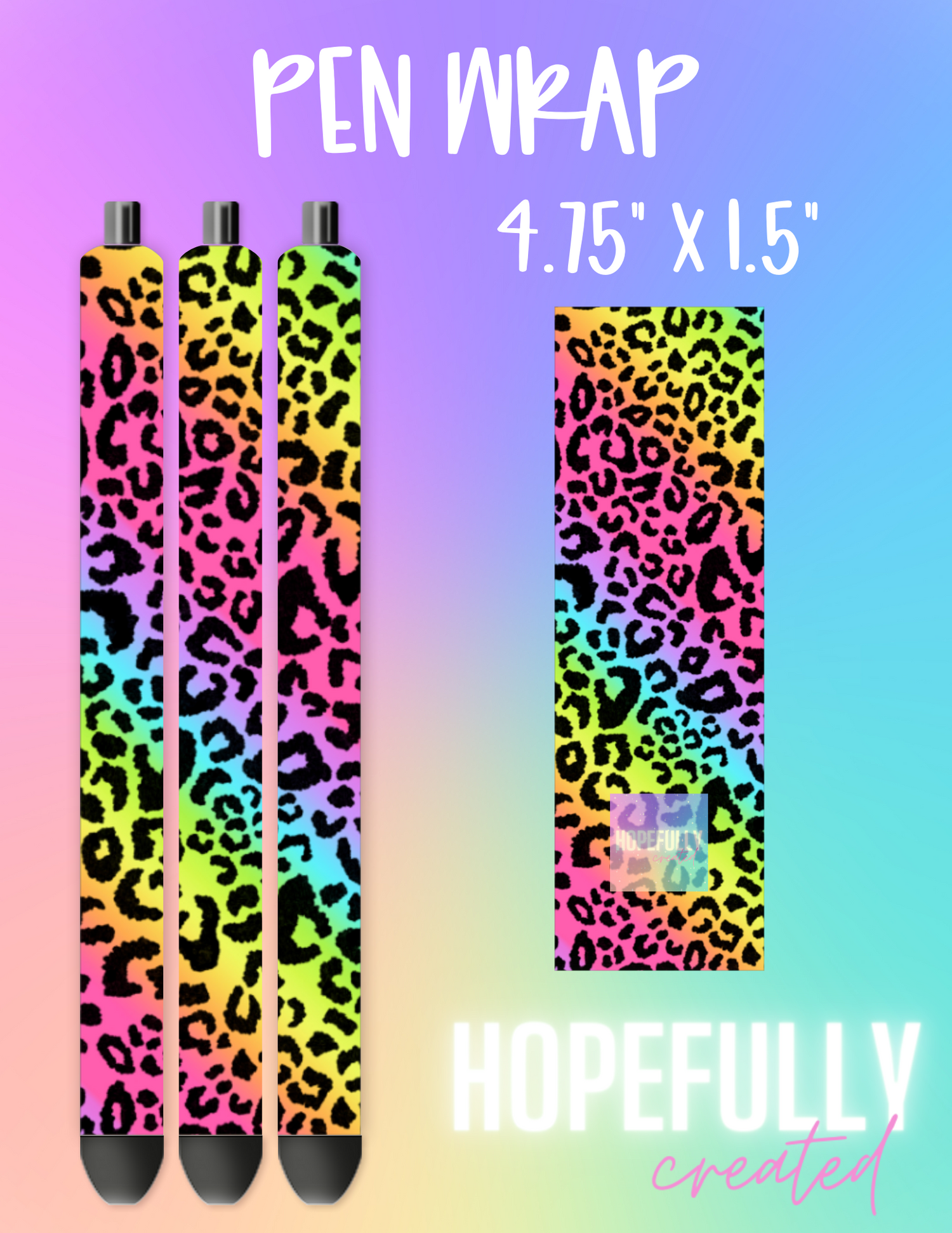 Leopard Pen Wrap-139