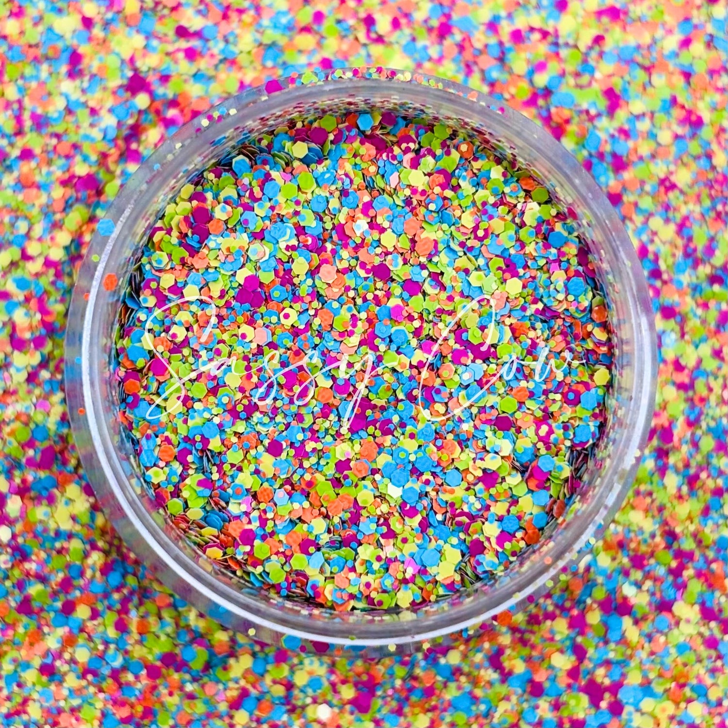 SAVED BY THE BELL  - Matte Custom Mini Chunky Mixed Glitter