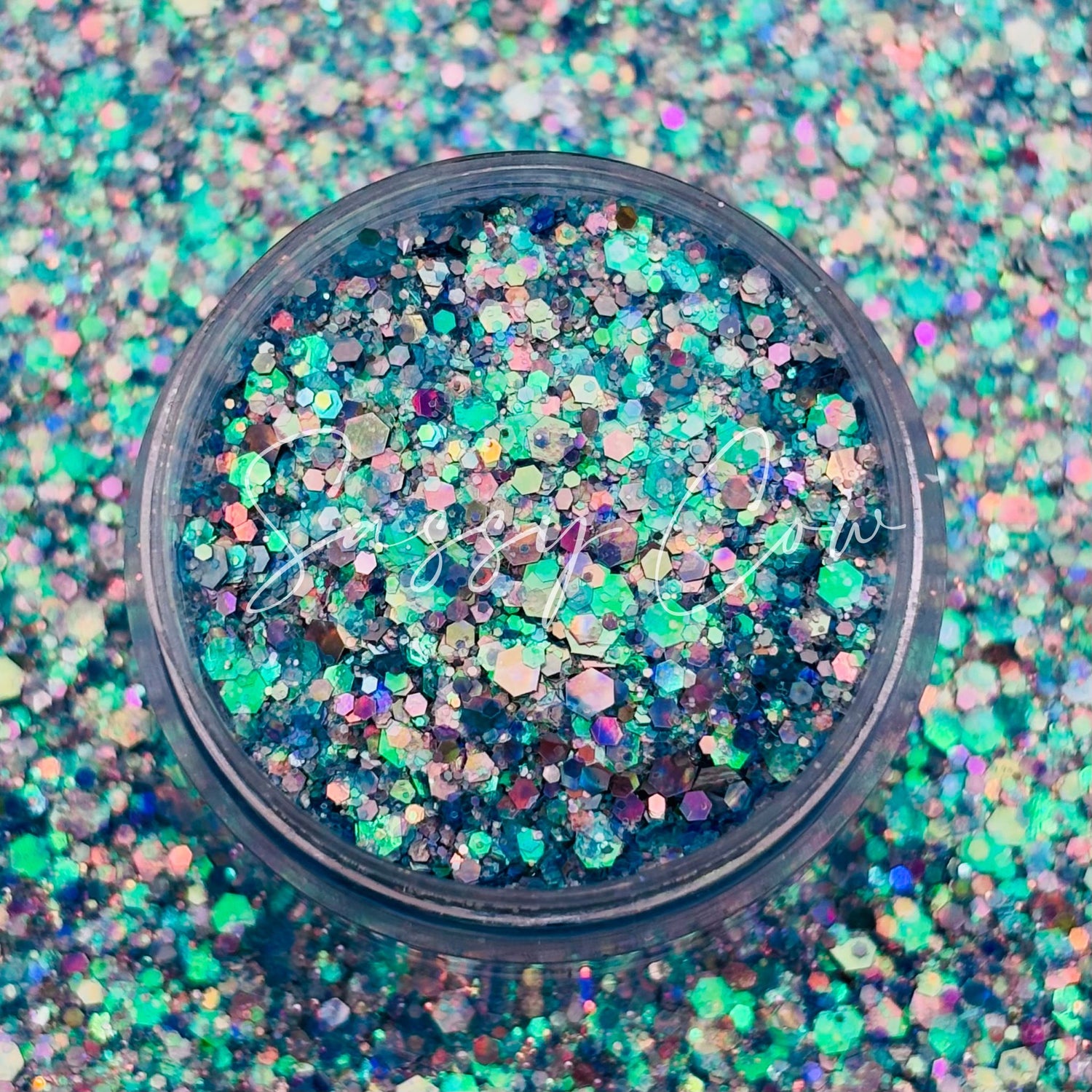 SALTWATER -  Chunky Custom Iridescent Glitter Mix