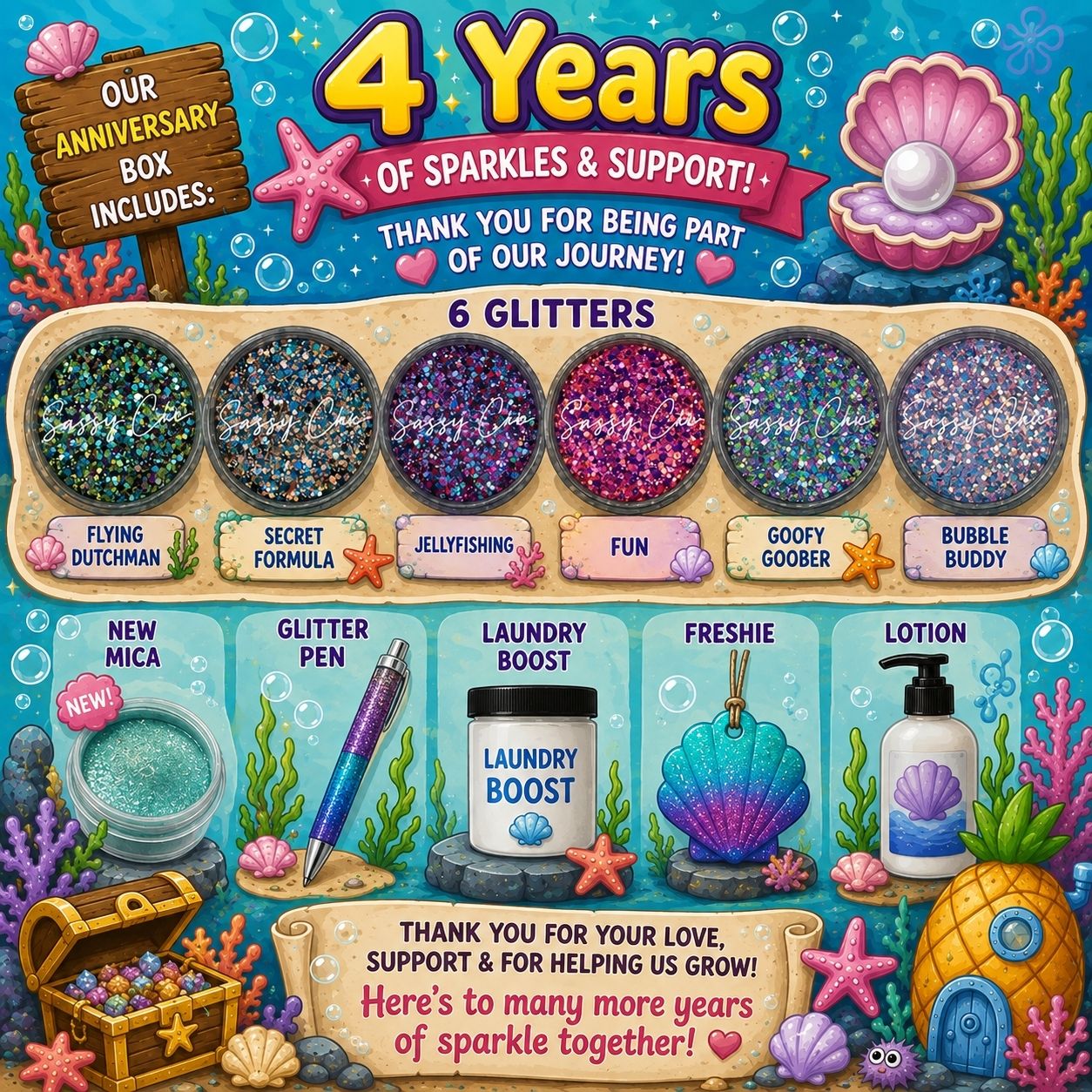 4 YEAR ANNIVERSARY BOX