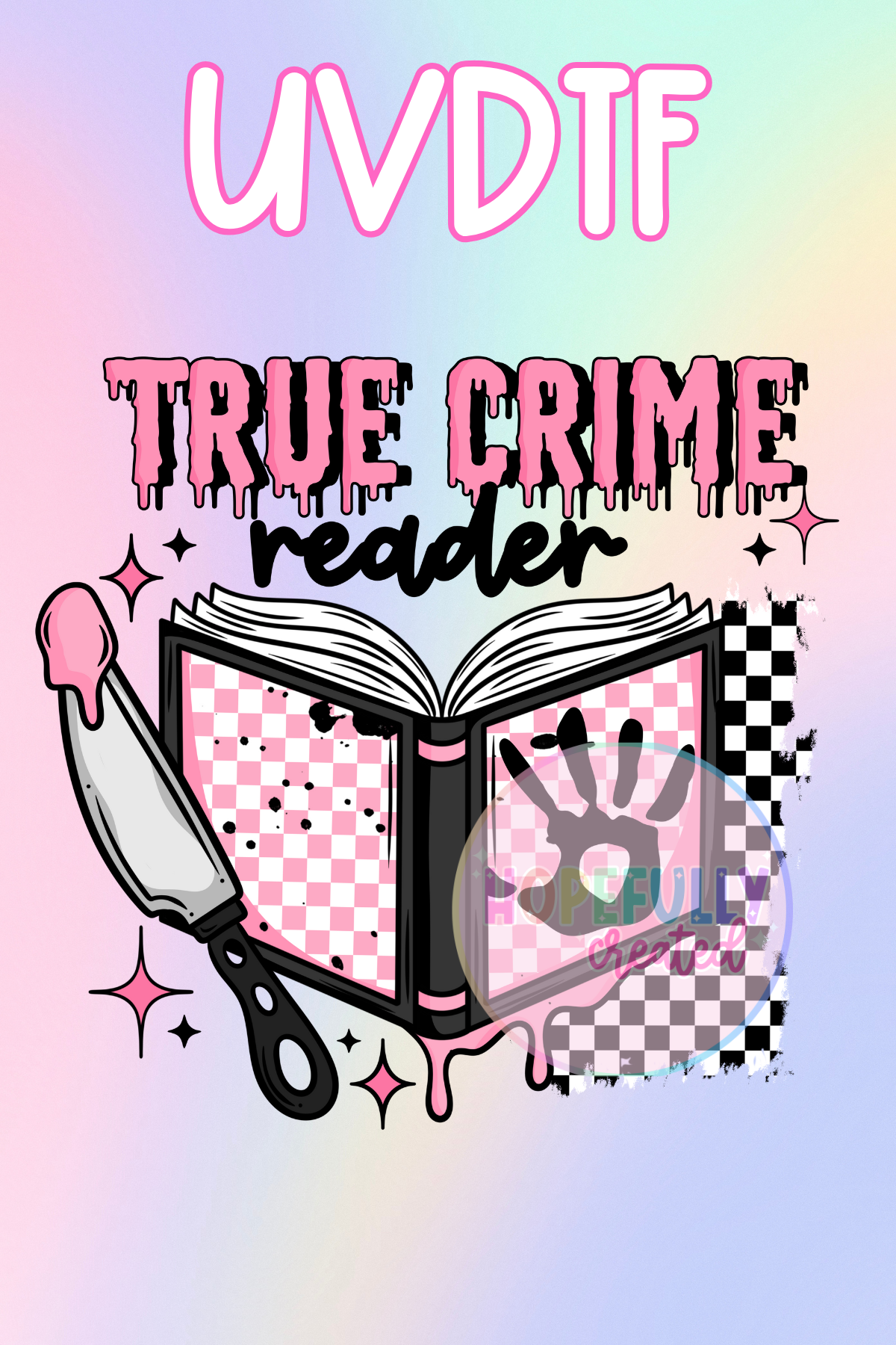 True Crime UVDTF Decal