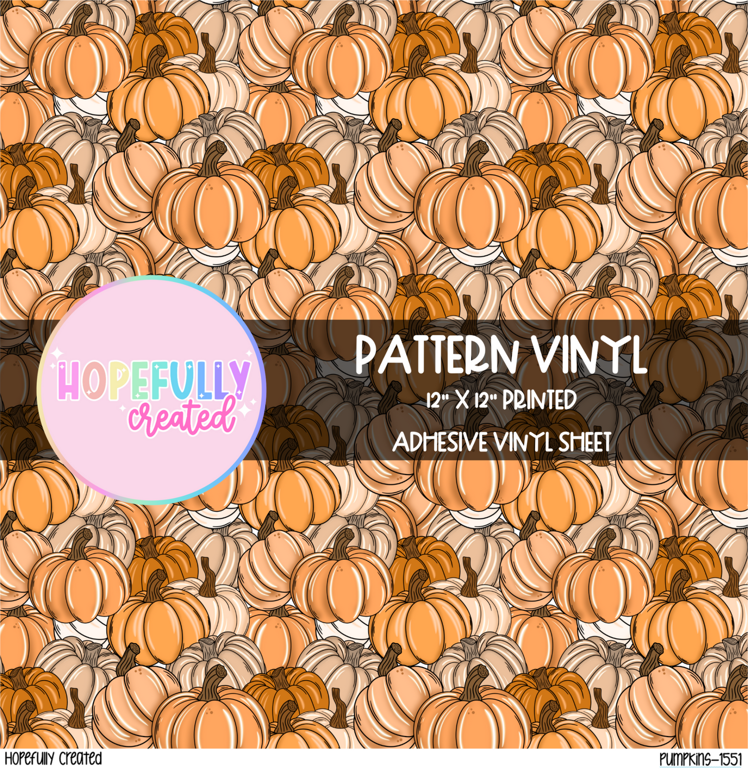 Pumpkins Vinyl Collection- 1551