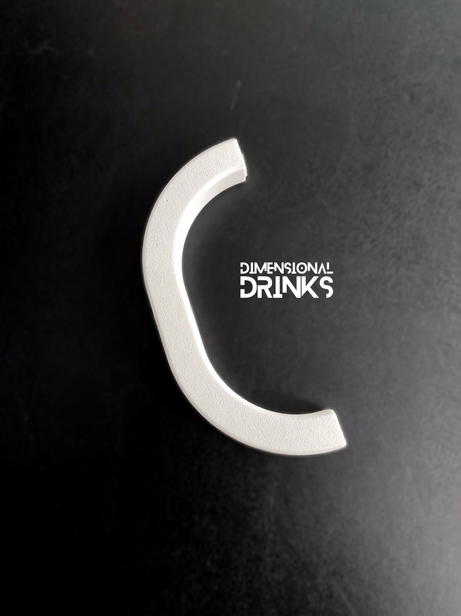 C-Shaped Tumbler Handle