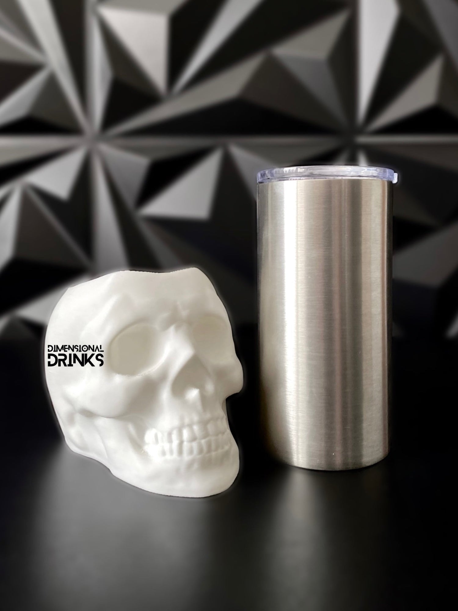 Skull 3D Tumbler Sleeve