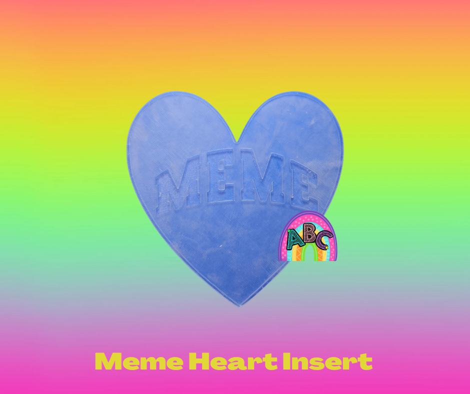 Heart Inserts Listing 1 of 2 silicone mold inserts