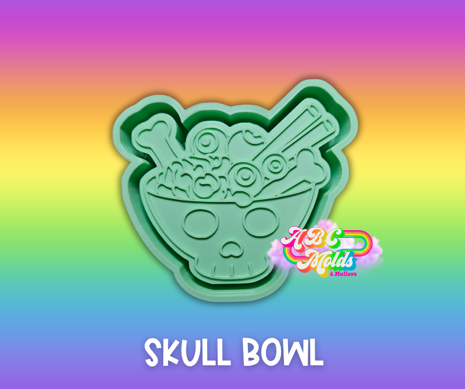 Skull Bowl Silicone Mold