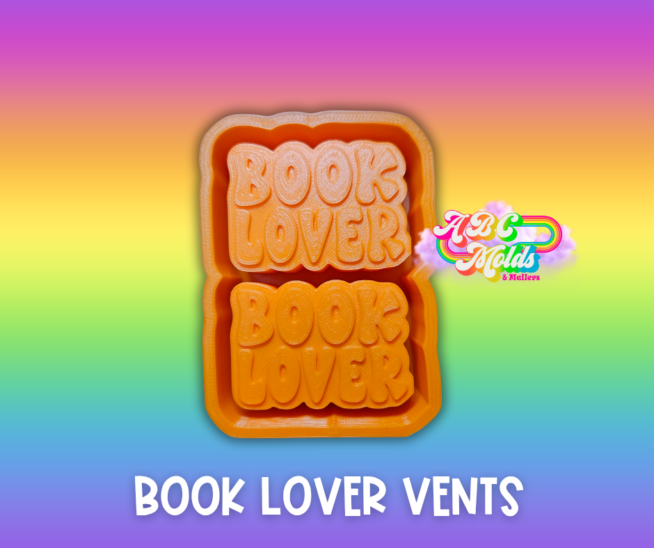 Book Lover Vents Silicone Mold