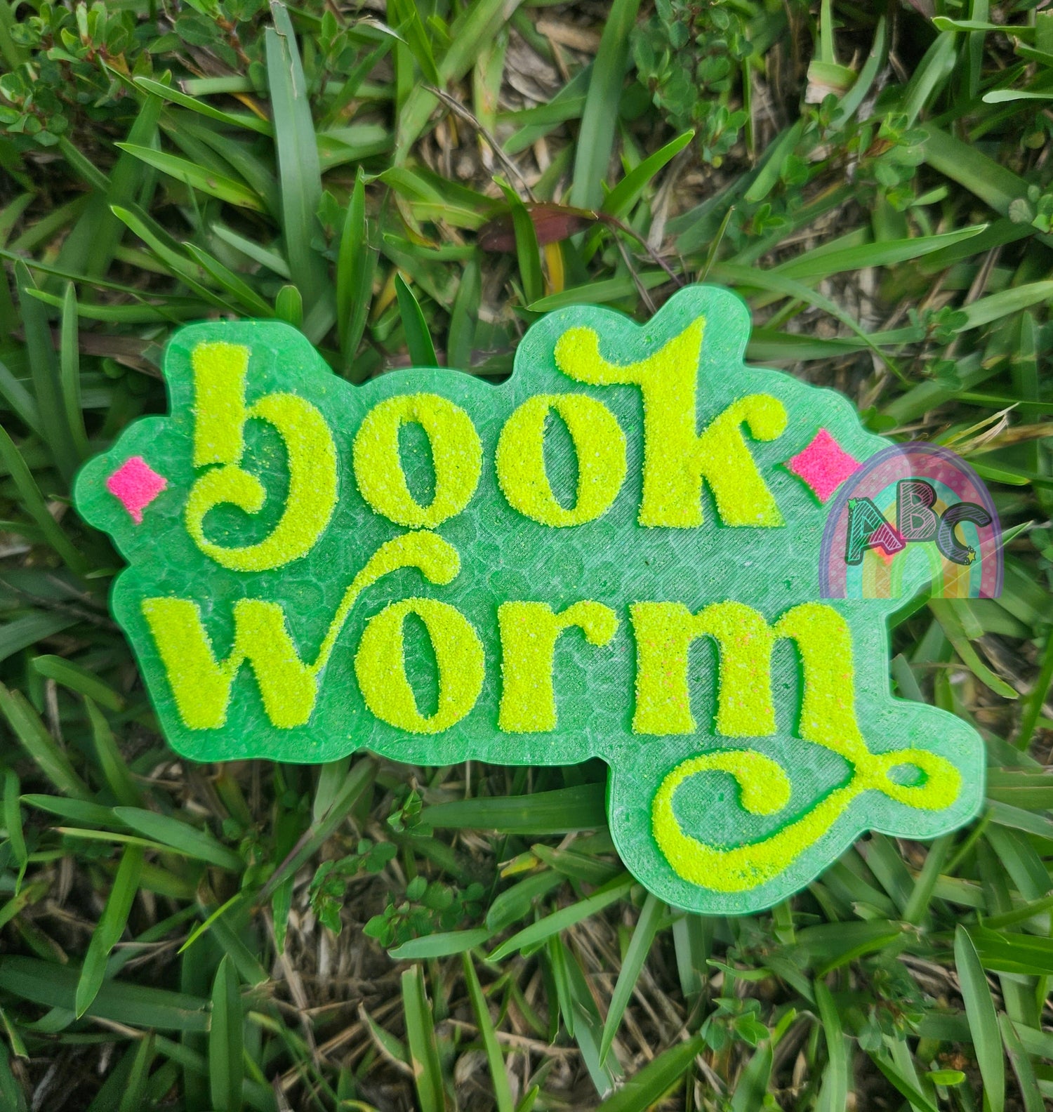 Book Worm Silicone Mold