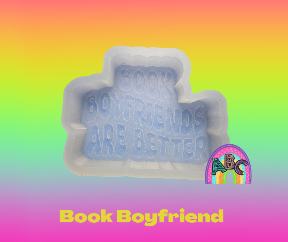 Book Boyfriend Silicone Mold