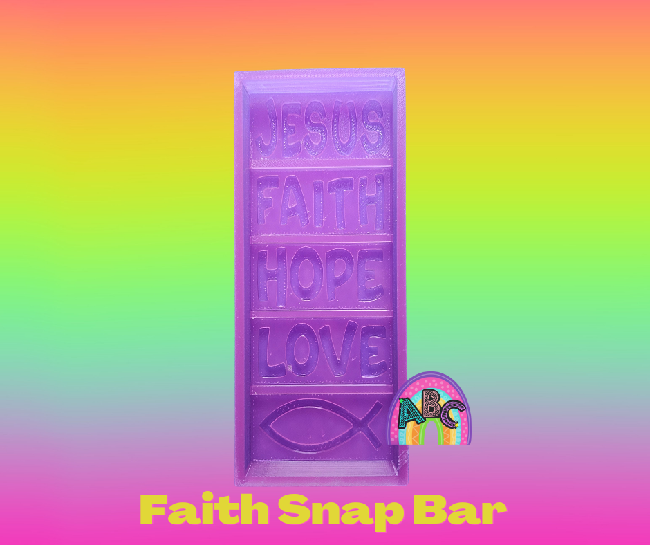 Faith Snap Bar mold