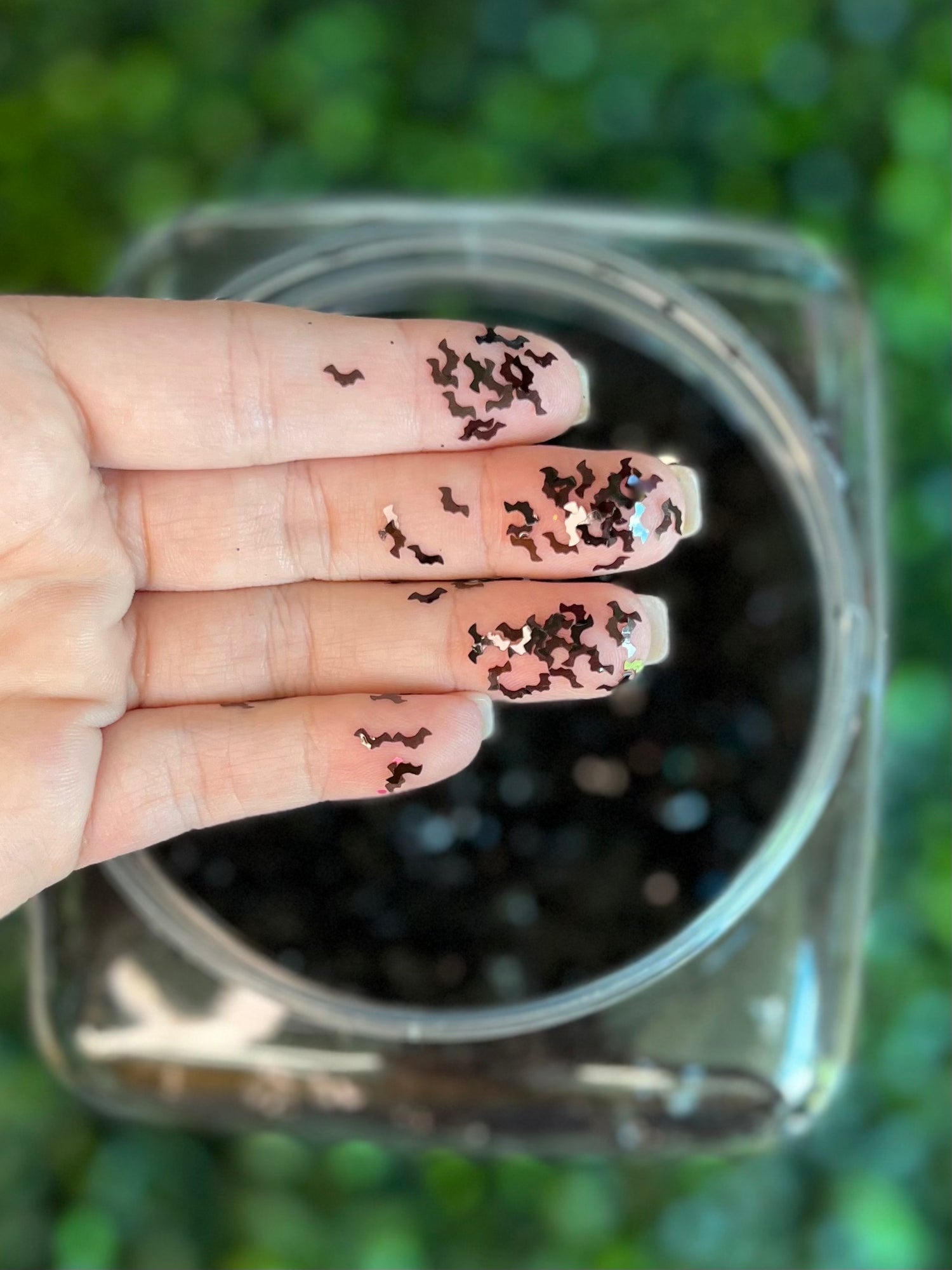 BAT SHIT CRAZY Shaped Glitter